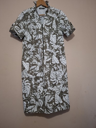 Frank walder khaki dress with - dress,