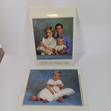 2 Unused 1980s Princess Diana