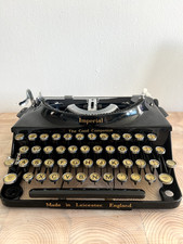 Antique IMPERIAL ‘The Good Companion’ Model 1930s typewriter, serial number S612