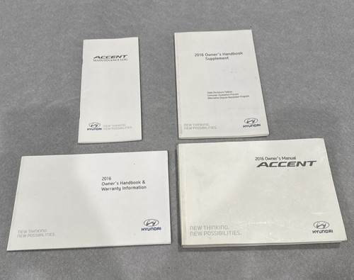 2016 hyundai accent owners - hyundai,