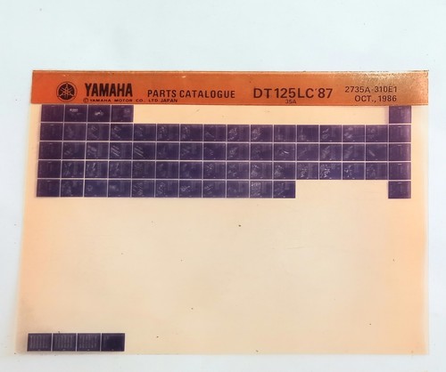 Yamaha enduro dt125lc 35a - enduro, 87