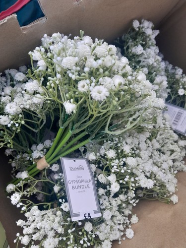 Dunelm faux gypsophila - dunelm,