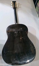 Johnson JG-100-B Student Dreadnought Acoustic Guitar, Black