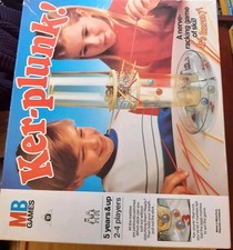 COMPLETE Vintage Kerplunk Ker-Plunk  Game MB Games 1986 original marbles. VGC*