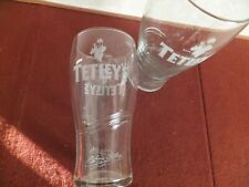 Tetleys Pint Glasses x 2    