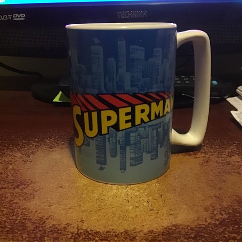 Superman logo mug birthday - logo,