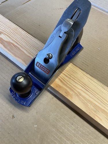 Record smoothing plane - ,
