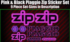 Piaggio ZIP Sticker Decal 9