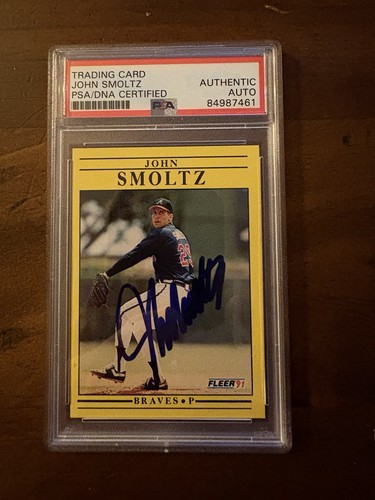 Signed autographed 1991 - signed, fleer