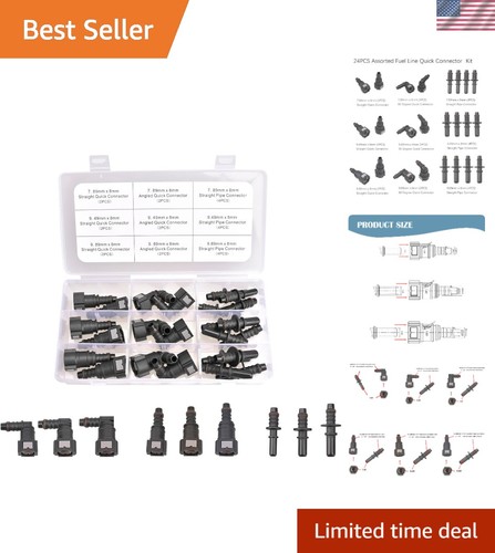Fuel line quick connector kit - fuel,