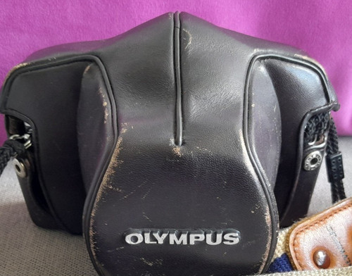 Vintage genuine olympus case - genuine,