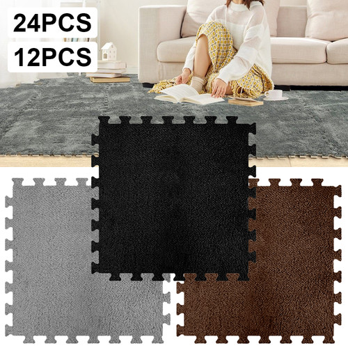 24x interlocking carpet - interlocking, shaggy