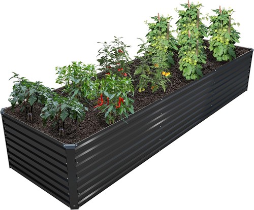 Galvanized raised garden - raised,