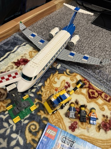 Lego city 3181 passenger plane - 3181,