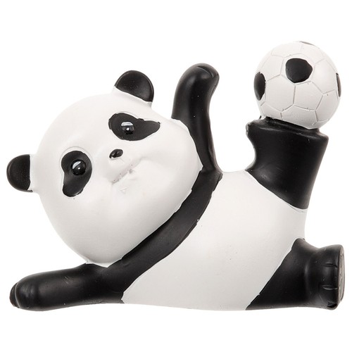 Cartoon panda sculpture - cartoon,