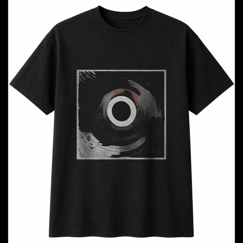 Greyscale vinyl record - greyscale,