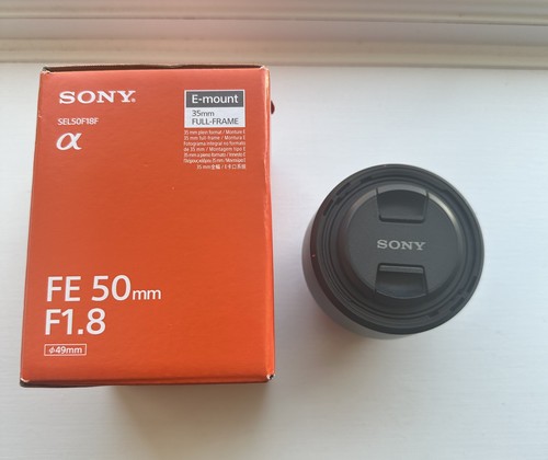 Sony 50mm prime lens - fe,