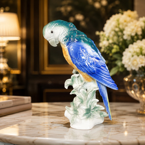 Germany porcelain parrot - germany,