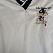 Bolton Wanderers 2005/2006 Into Europe Football Shirt Mens Medium