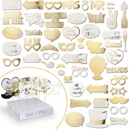 Wedding photo booth - wedding, props