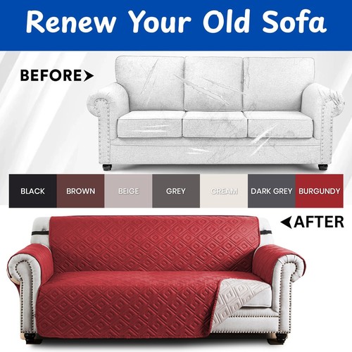 New quilted sofa - quilted, cover