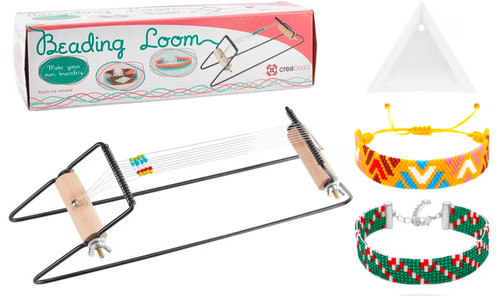 Beading loom for beaded - loom,