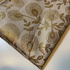 Golden / Ivory Damask Jacquard