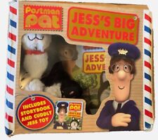 NEW damaged BOX POSTMAN PAT   plush PAT  TOY & BOARD BOOK of the MOVIE