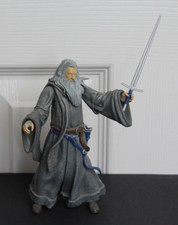 Lord of the Rings Gandalf The Grey Action Figure with Sword Glamdring Cape Hat