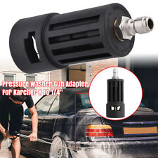 Quick Connect Quick Release Pressure Washer Gun Adapter For Karcher K To 1/4"