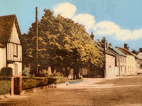 Eye postcard c1960 - postcard,