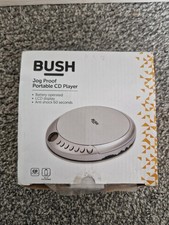 Bush Jog Proof Portable CD Player Brand New In Box With Headphones PCB-220B