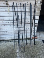 4ft chicken run - 9, stakes