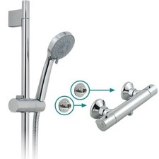 Vado Prima Thermostatic Bar Mixer Shower With 3 Functions PRIMABOX4/B-MF-C/P