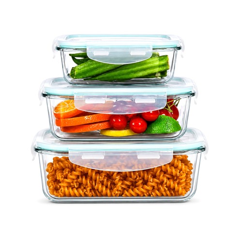 Pack borosilicate glass - 3,