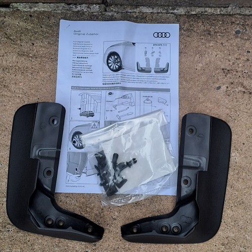 Front mudflaps for audi - front,