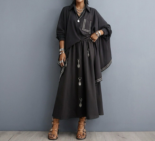 Avant garde skirt edgy - avant, black