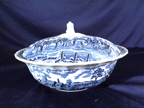 Myott stallfordshire blue - stallfordshire,