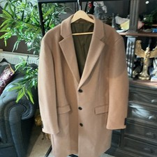 LINDBERGH-MAN’S COAT-XXL-60% WOOL MIX-CAMEL-BNWT-