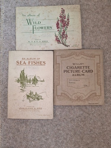 Cigarette 50 card albums - x,