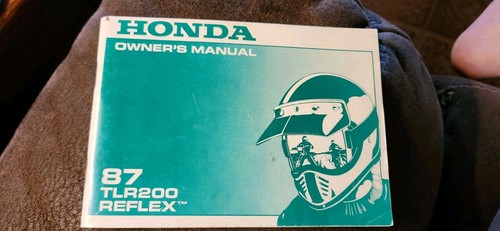 1987 honda tlr200 reflex - honda,