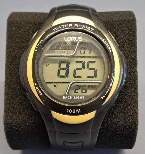 Lorus vintage quartz lcd - lorus,