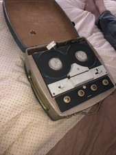Vintage BSR Reel to Reel Tape Recorder-Portable Open Reel Genuine Article Spares