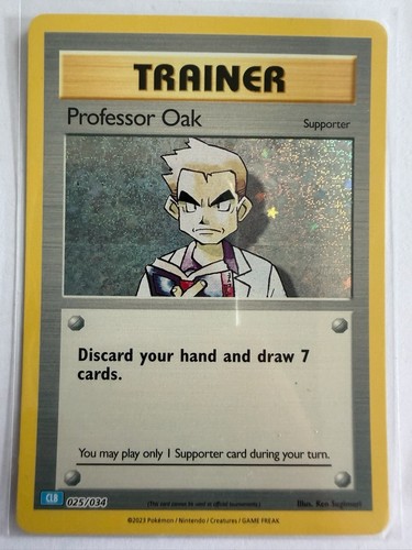 Pokemon tcg professor oak - tcg,