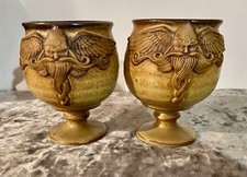 Pair pagan assyrian genii - pair,