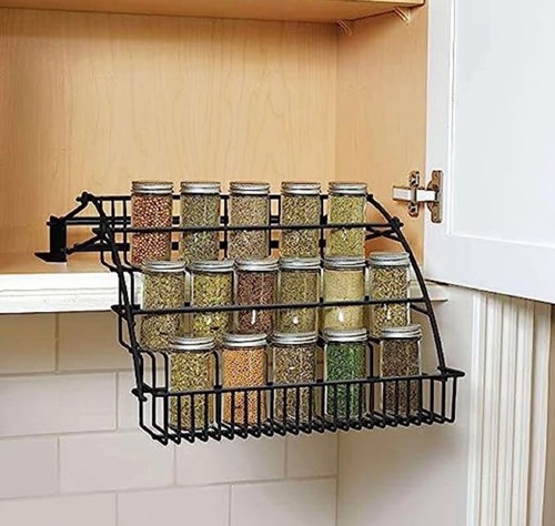 Tier pull down spice rack - tier,