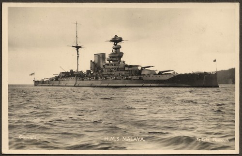 Hms malaya genuine r n - hms, pc.