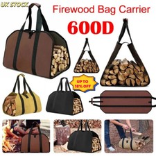 Canvas Firewood Wood Carrier