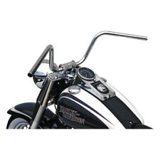 HARLEY 10" Ape Hanger 1 inch (25mm) Diameter Chrome Dimpled Handle Bars: P224981