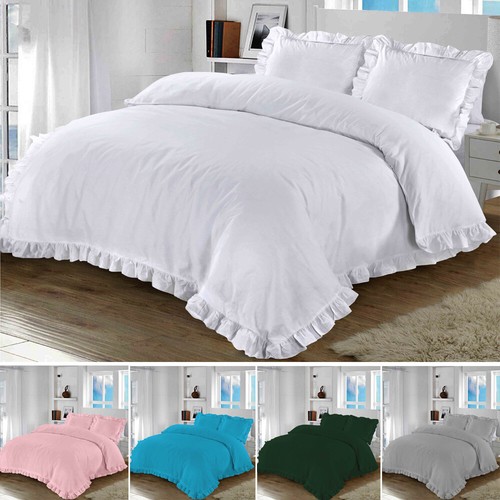 Santiago frilled edge duvet - santiago,